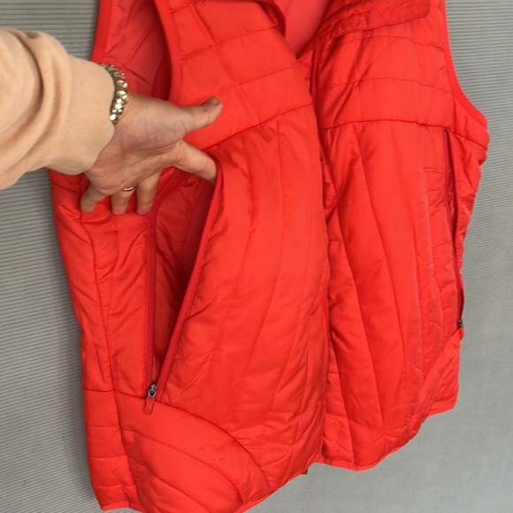 Merrell Inertia full zip Thinsulate puffer vest - bright cayenne / coral - Picture 3 of 6